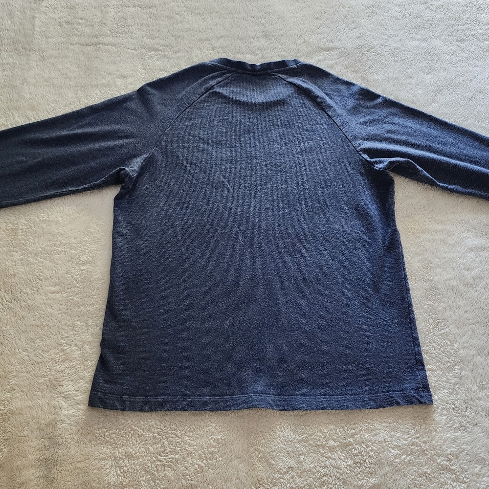 Patagonia Nightfall Fitz Roy Lightweight Crew Sweatshirt, Men's Medium - Navy - Picture 10 of 12